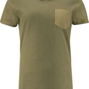 (ps) (62.4009) james harvest walcott t shirt women [moss green] [front] (1)