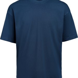 (ps) (66.1020) untagged movement ocs loose t shirt [navy] [front] (1)